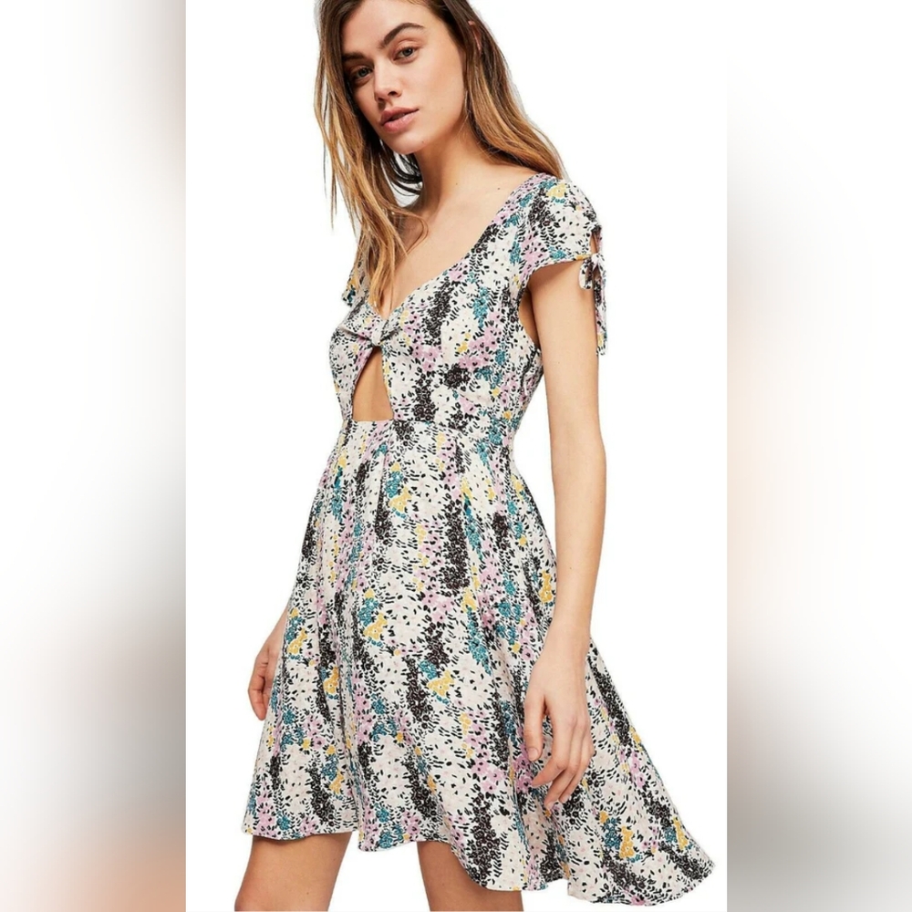 Floral Free People mini dress